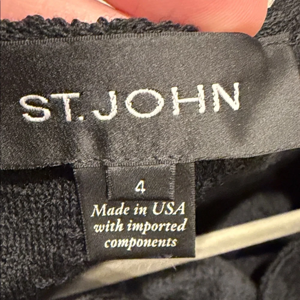 St.‎ John Collection Hannah Wool Blend A-Line Jacket 4